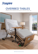 Aspire Overbed Table Brochure